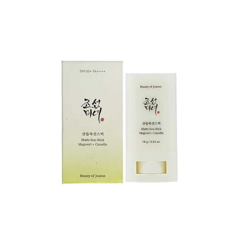 Beauty Of Joseon Matte Sun Stick Mugwort + Camelia 18g - SPF50+ PA++++