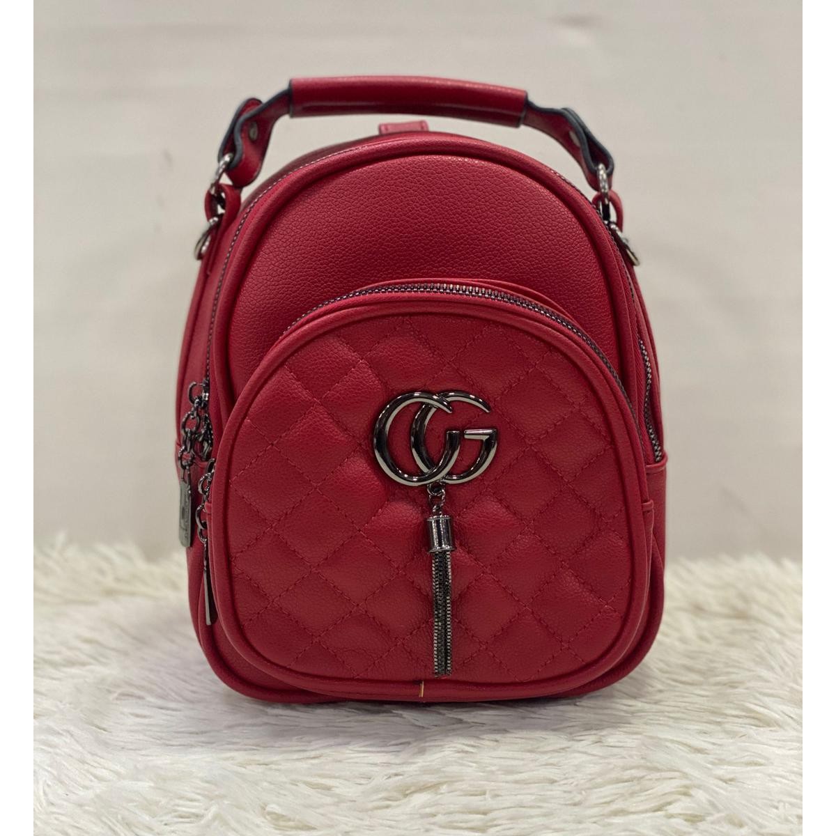  Zip It Good Women Backpacks Shoulder Bags Korean Style Travel Bags School Bags Waterproof Oxford Daypacks Back Packs Lightweight Handbags Casual Office Bag for Women - Red Color 