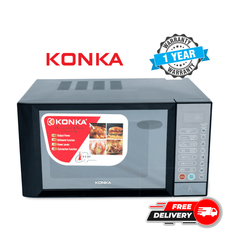 how to use konka microwave oven