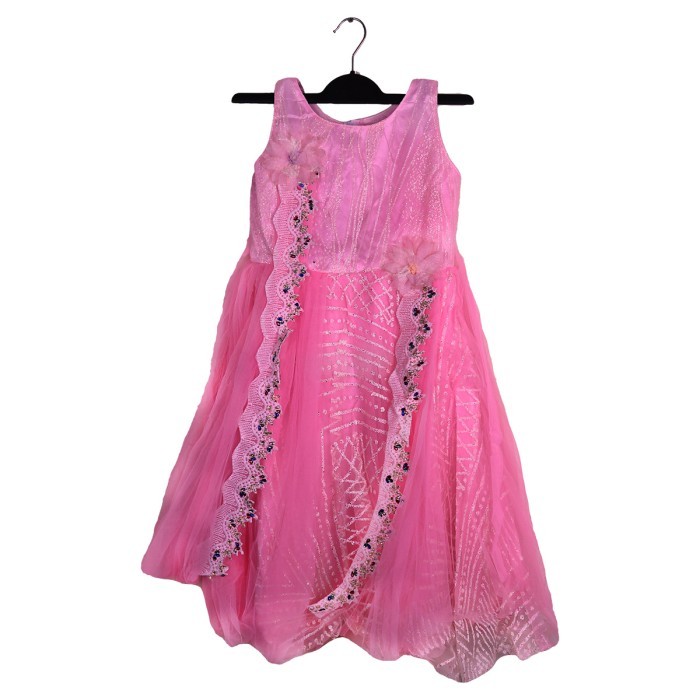  Girls Party Frock - Pink 