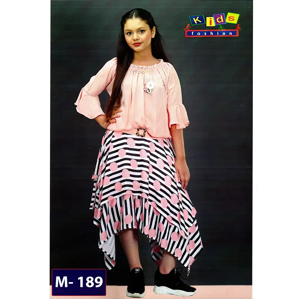  Indian Long Top Skirt Set 