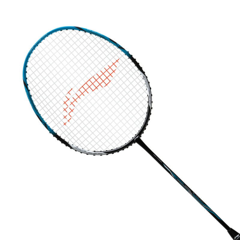  Li-Ning TECTONIC 1S Badminton Racket(UNSTRUNG) - Black/Blue/Silver 
