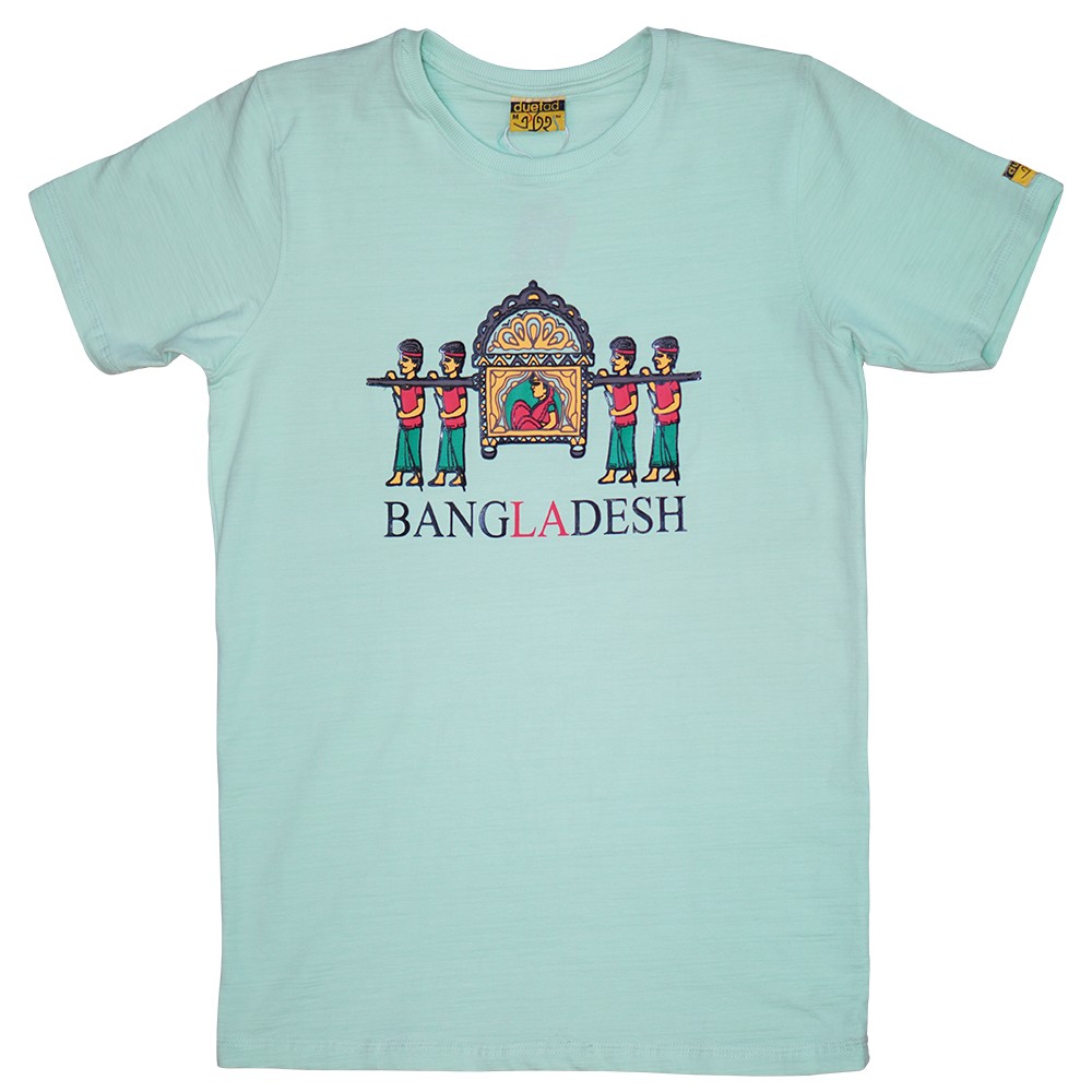  Round Neck Printed T-Shirt 