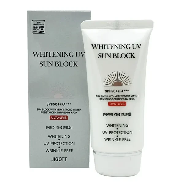  Jigott Whitening UV Sun Block SPF 50 + / PA +++ 70ml 