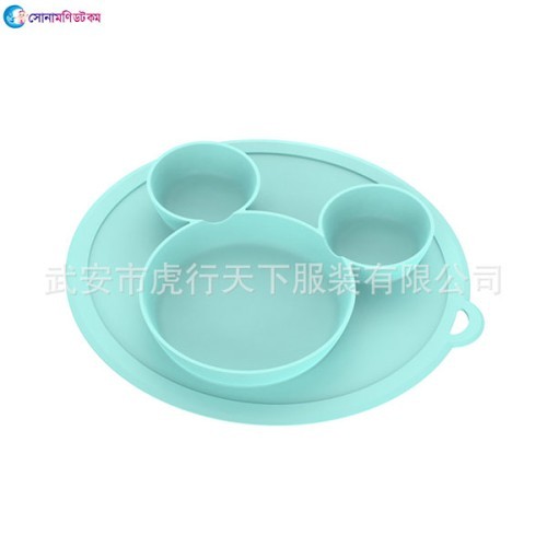 Micky Silicon Dinner Plate Baby Bowl -Paste 