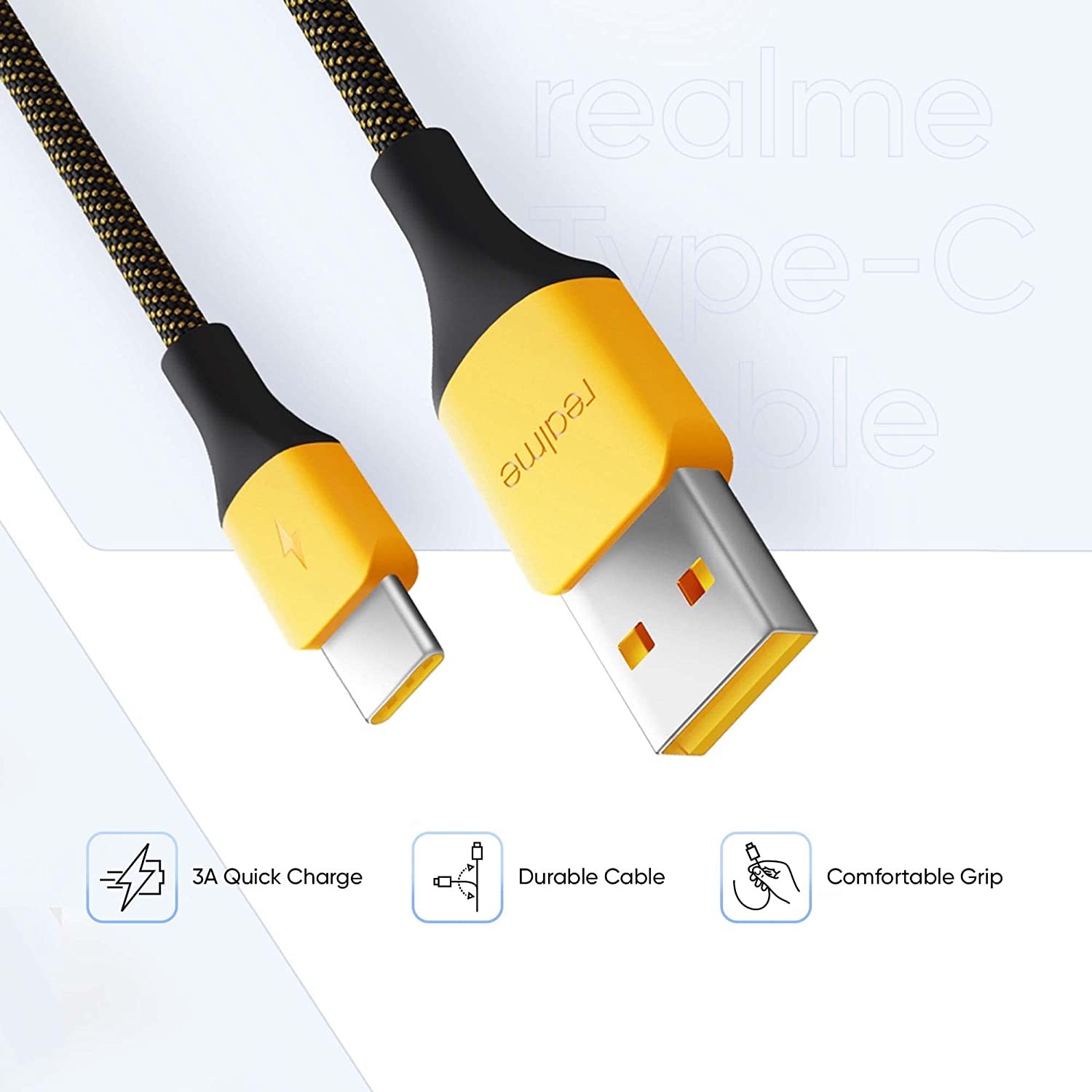  realme Type-C Charging Cable 3A 