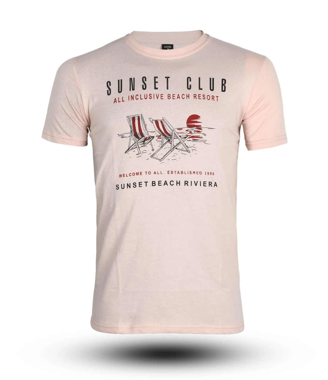 Premium Quality Comfortable Half Sleeve T Shirt-SUNSET CLUB