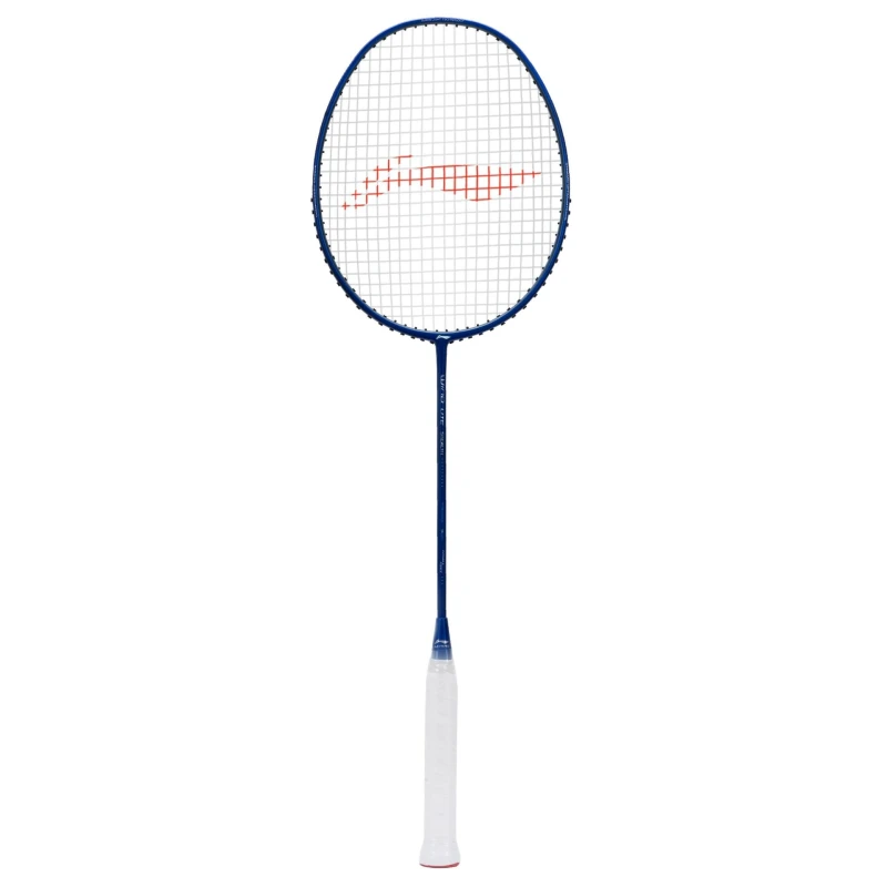  Li-Ning Wind Lite Stealth Strung Badminton Racket - Blue/Grey 