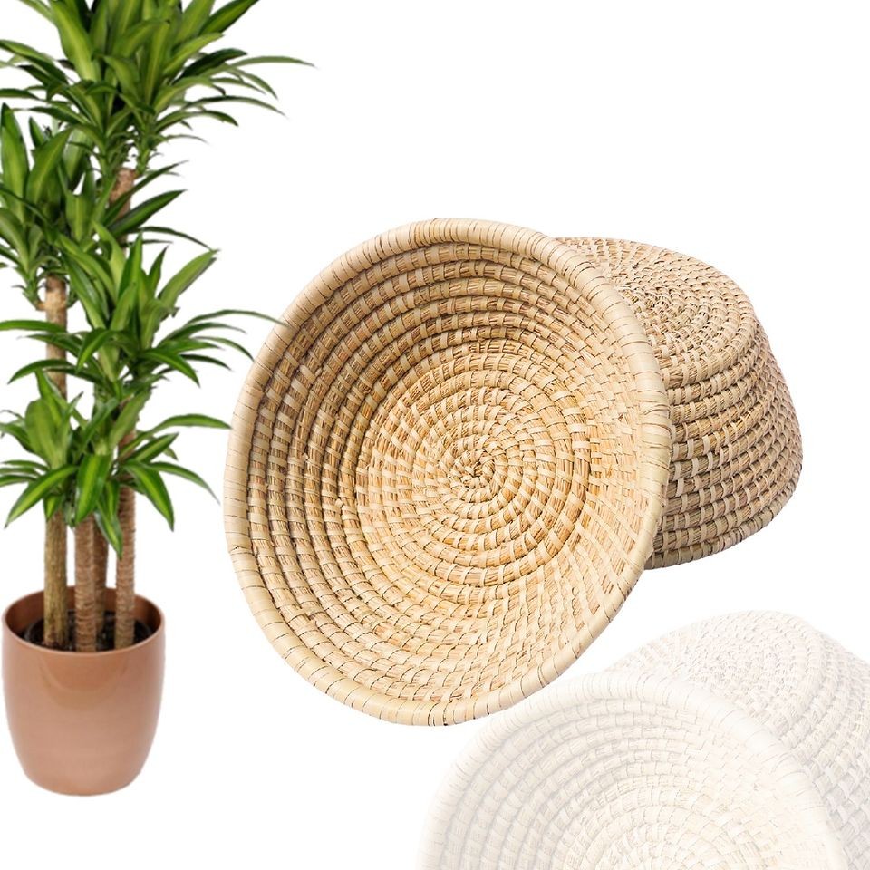 Natural Round Son Fruit Basket_Big_16x16 Inch