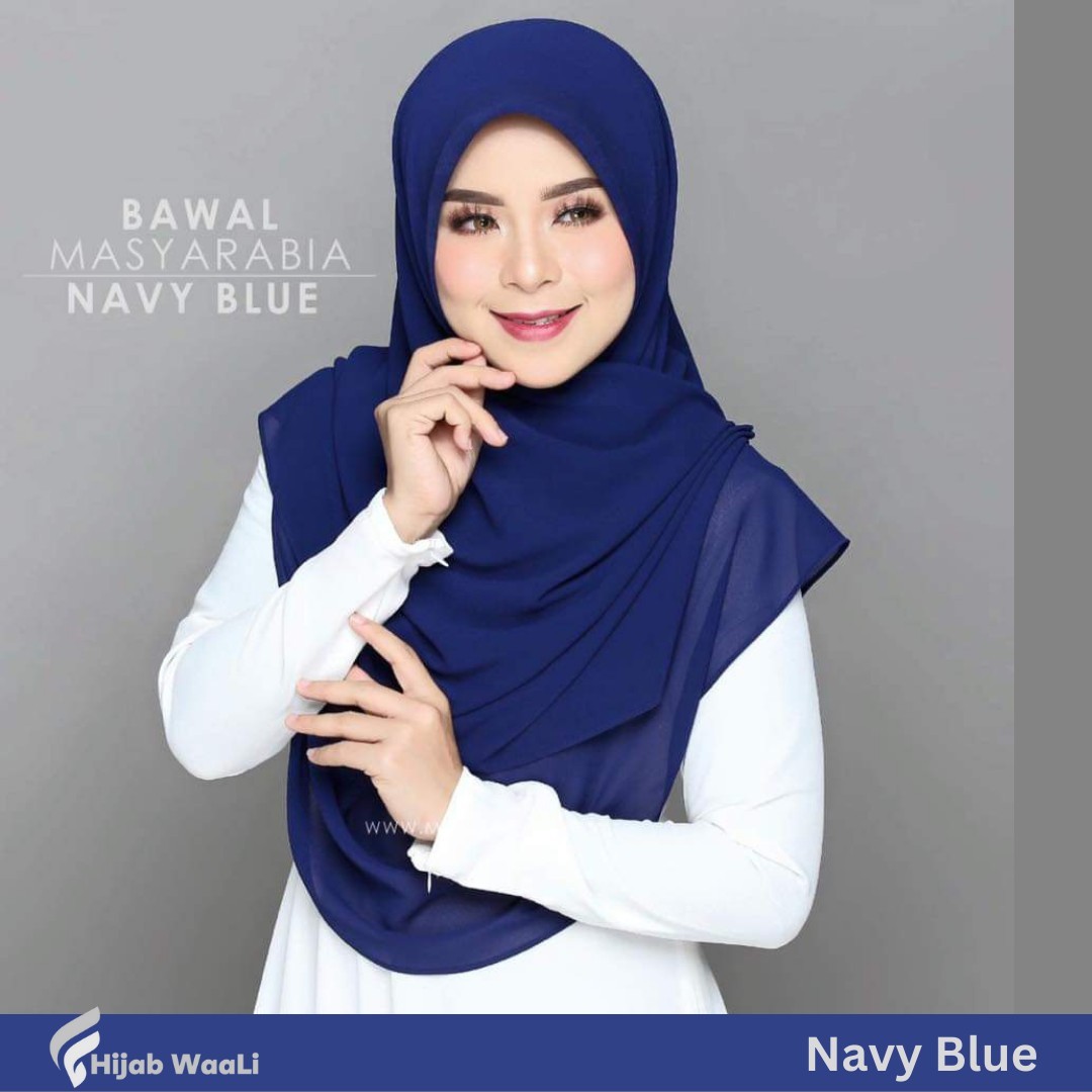  Plain Instant Ready Hijab For Women 