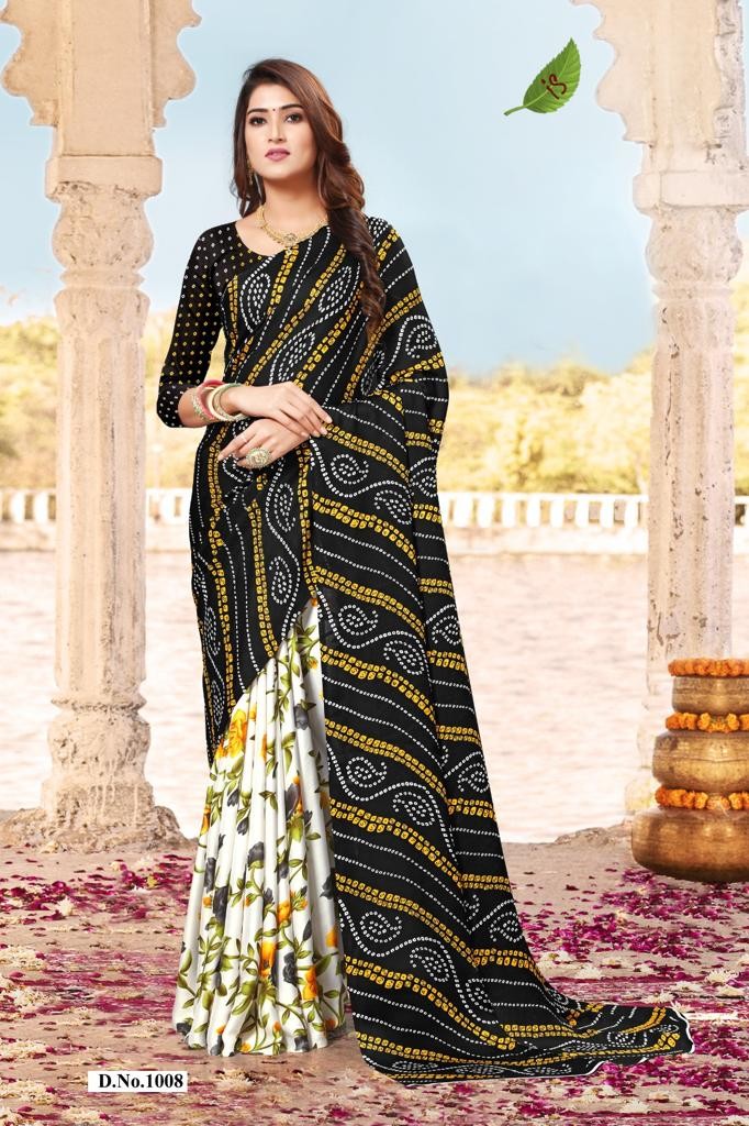 Rajasthan Inspired Sarees in Chunri, Gota Work & Kota Styles