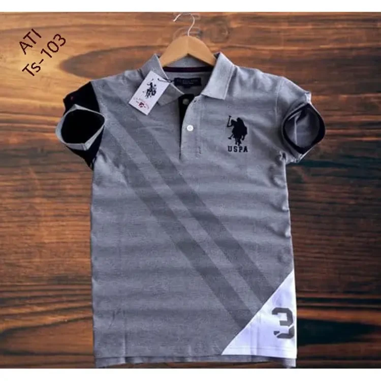  Premium Quality Exclusive Printed Half Polo Tshirt For Men 