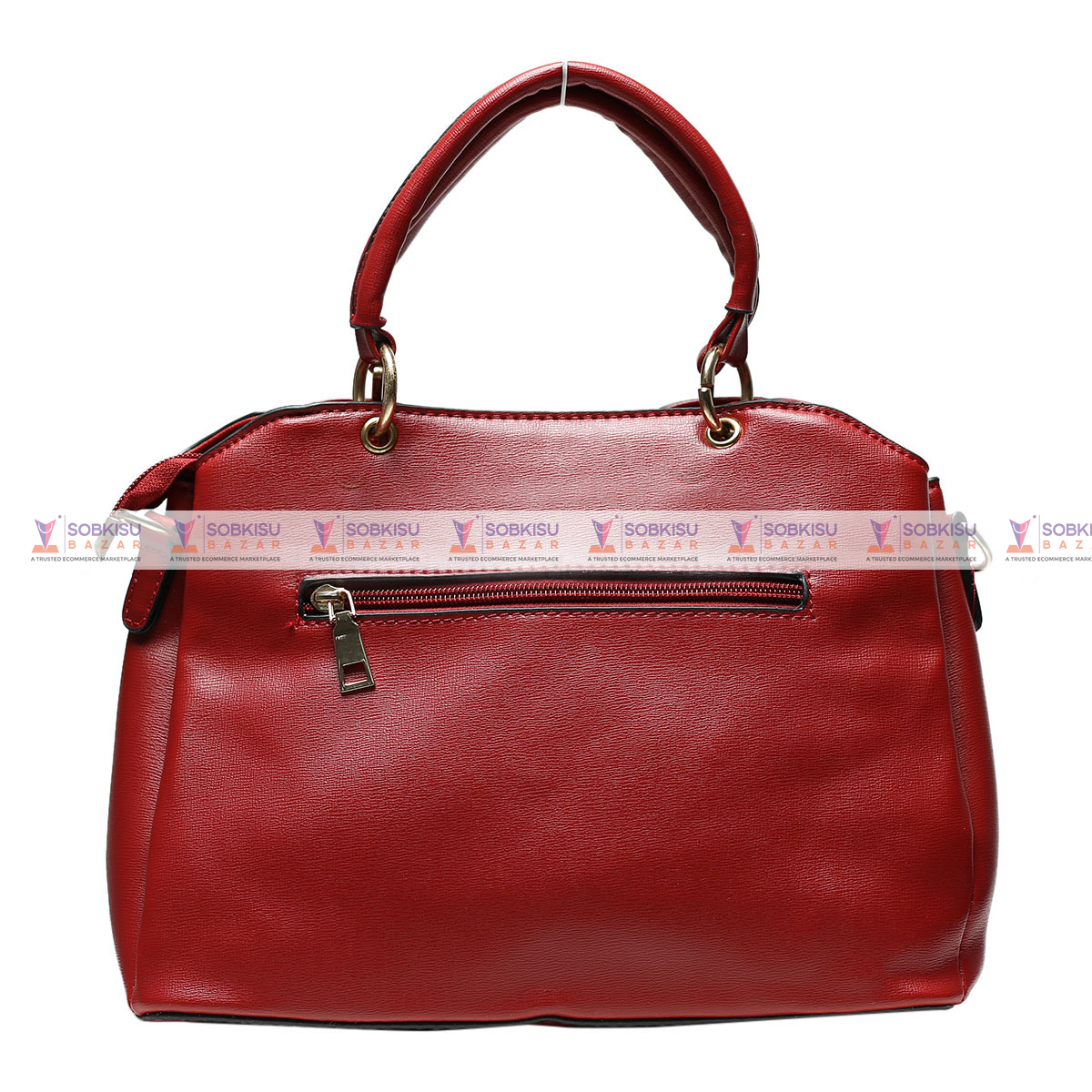 Zip It Good Wonderful Side Hand Bag For Ladies( SIZE 11 IONG 8 INCH) - Red