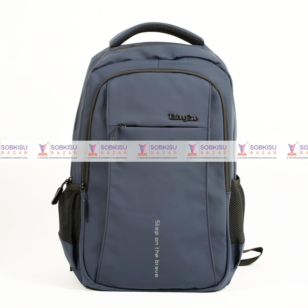 Zip It Good Medium Size 18" Waterproof Fashionable Laptop/College/Office/ Backpack - Blue