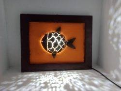 Box Design Fish Motive lampshade