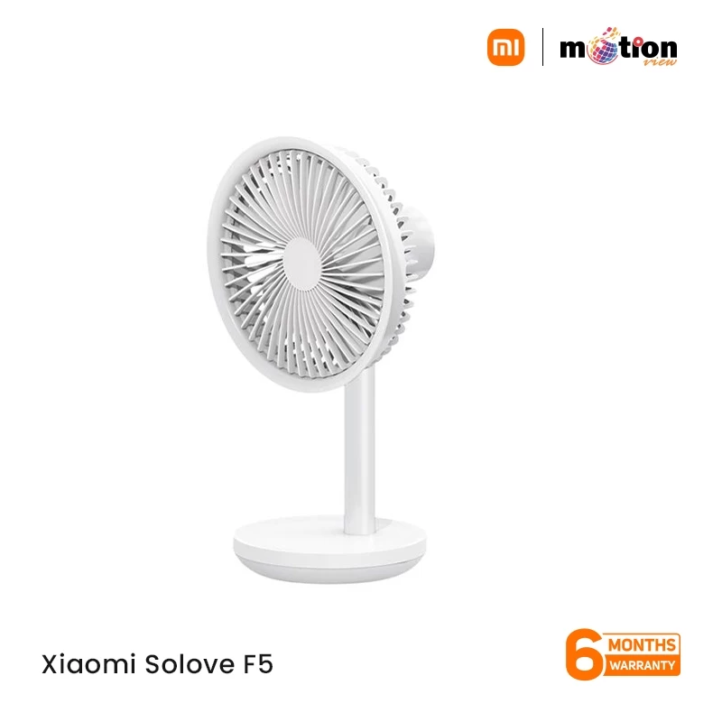  XIAOMI SOLOVE Desktop Stand Fan F5 5W 4000mAh 