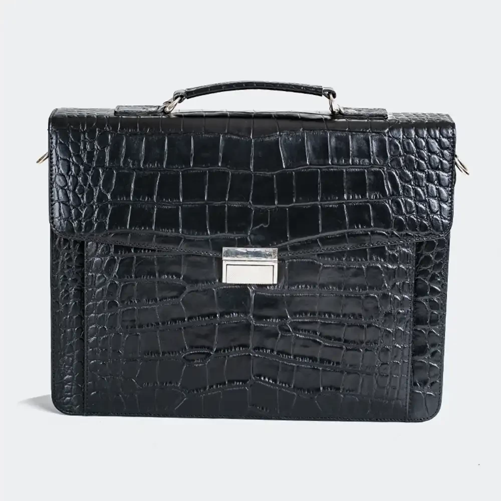  GENTS COCO LEATHER ATTACHE CASE BAG 