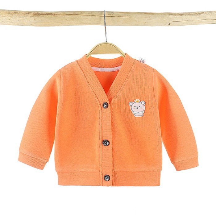  Baby Winter Sweater Jacket - Orange 