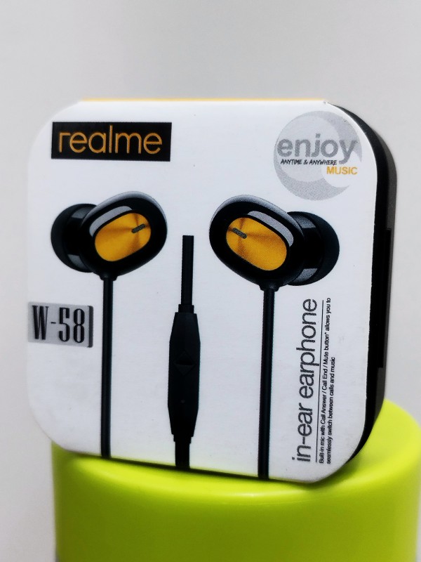 Realme Stereo Wired Earphone W-58