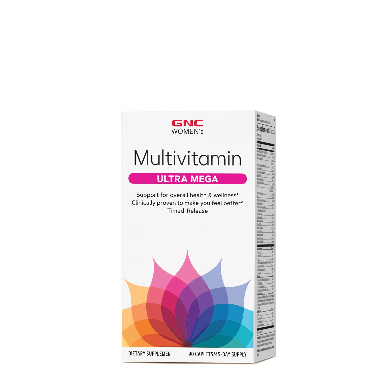  GNC Women’s Multivitamin Ultra Mega-90 Caplets 