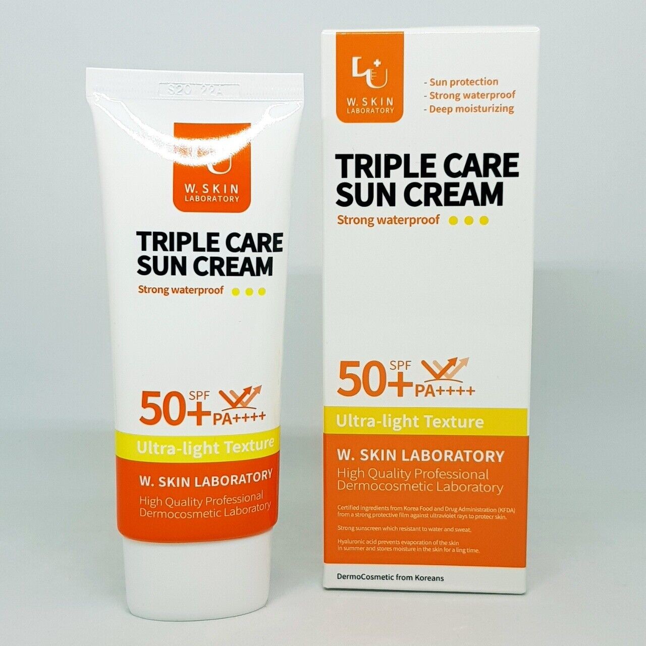  W.Skin Laboratory Triple Care Sun Cream SPF50+ PA++ – 60ml 