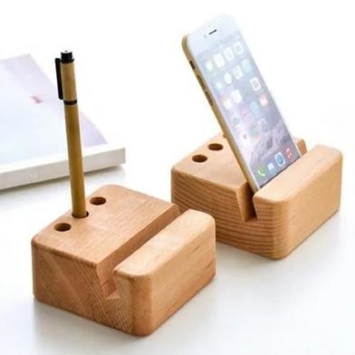  Creative Furniture Wooden Phone Stand 