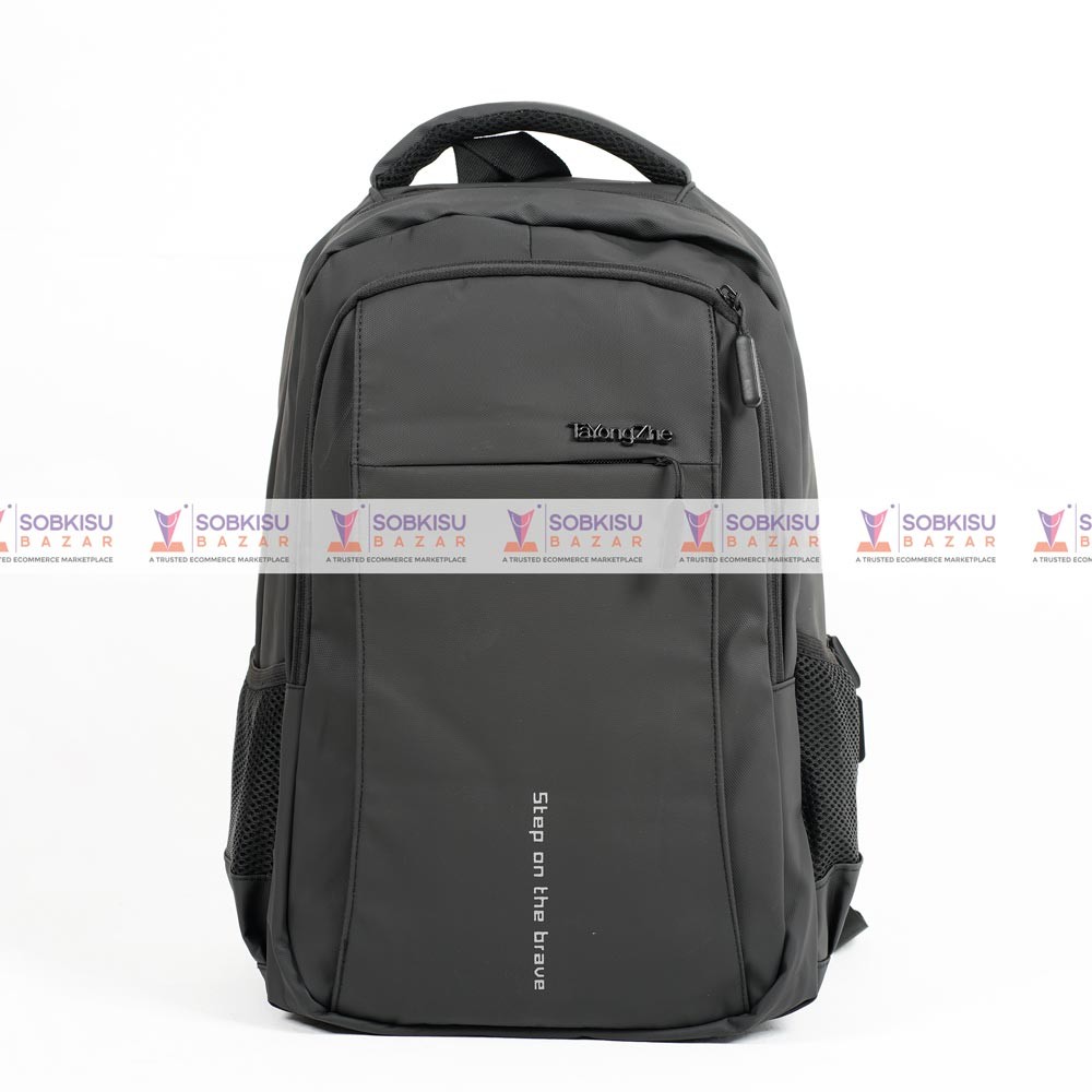 Zip It Good Medium Size 18" Waterproof Fashionable Laptop/College/Office/ Backpack - Black