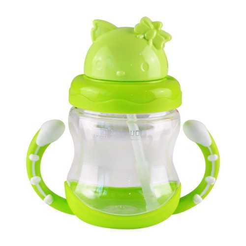 Little Cat Baby Drinking Cup 280 ml - Green Color