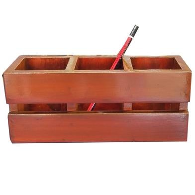  Desk Organizer and Pen Holder Wooden 