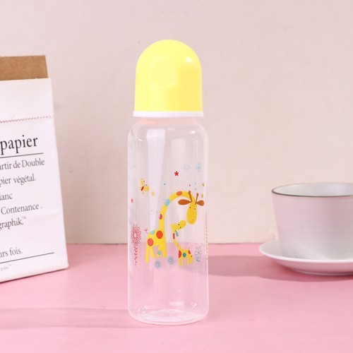  Feeding Bottle Imported China Multi Print- Yellow-250 ML 