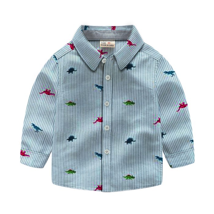  Baby Full Sleeve Shirt-Gray 