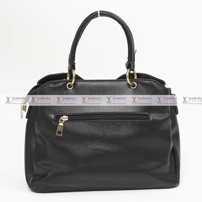 Zip It Good Wonderful Side Hand Bag For Ladies( SIZE 11 IONG 8 INCH) - Black