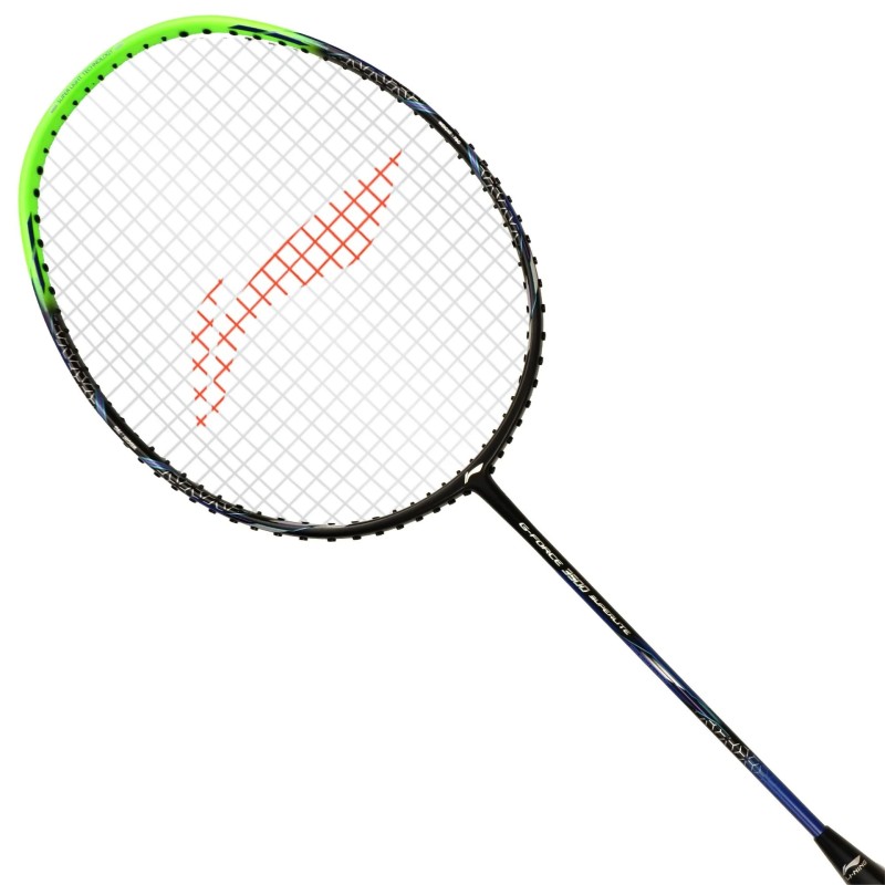  Li-Ning G-Force Superlite 3500 Badminton Racket-Only Frame (BLACK/GREEN) 
