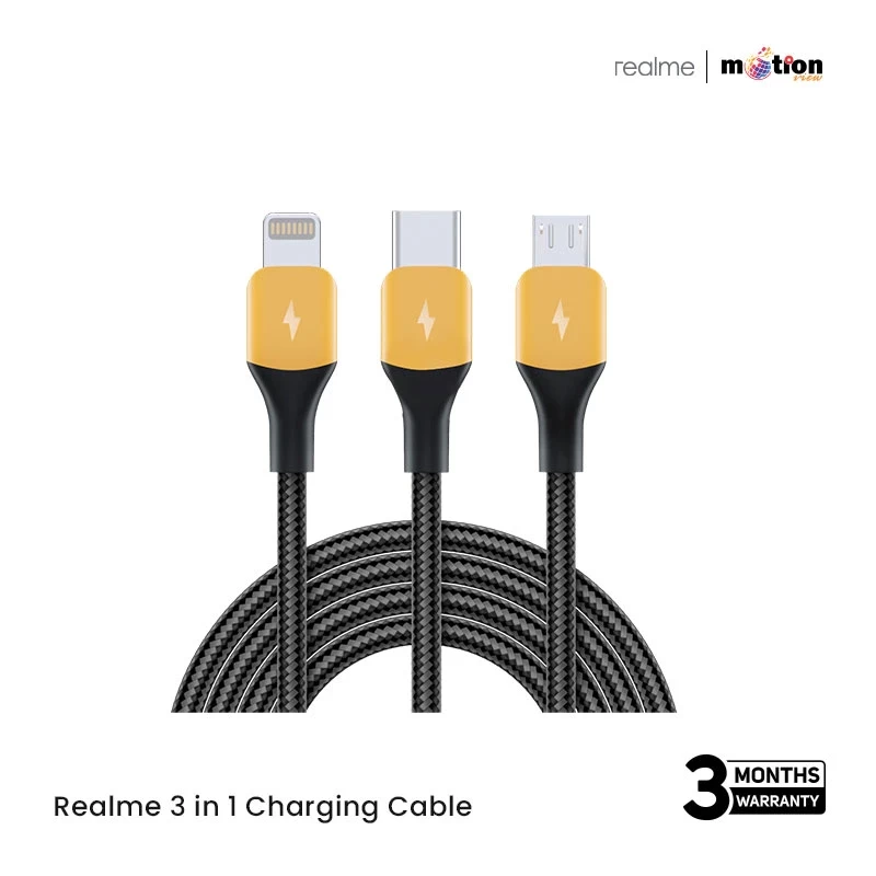  Realme 3 in 1 Charging Cable 