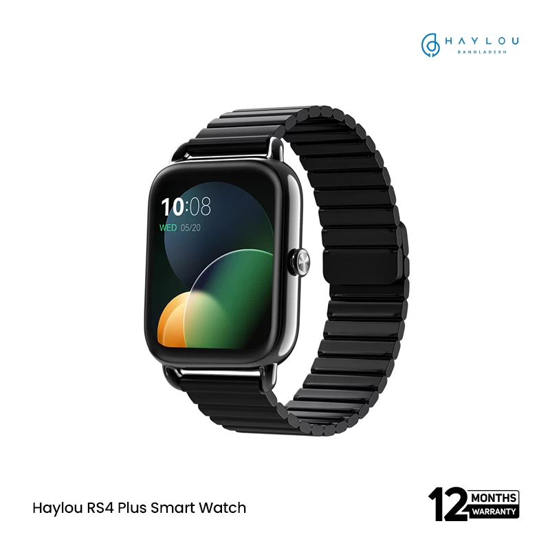  Haylou RS4 Plus AMOLED Smart Watch with spO2 