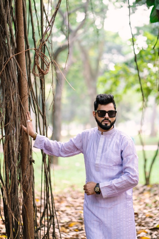  NOBIN REGULAR  PANJABI FOR MEN - F112 