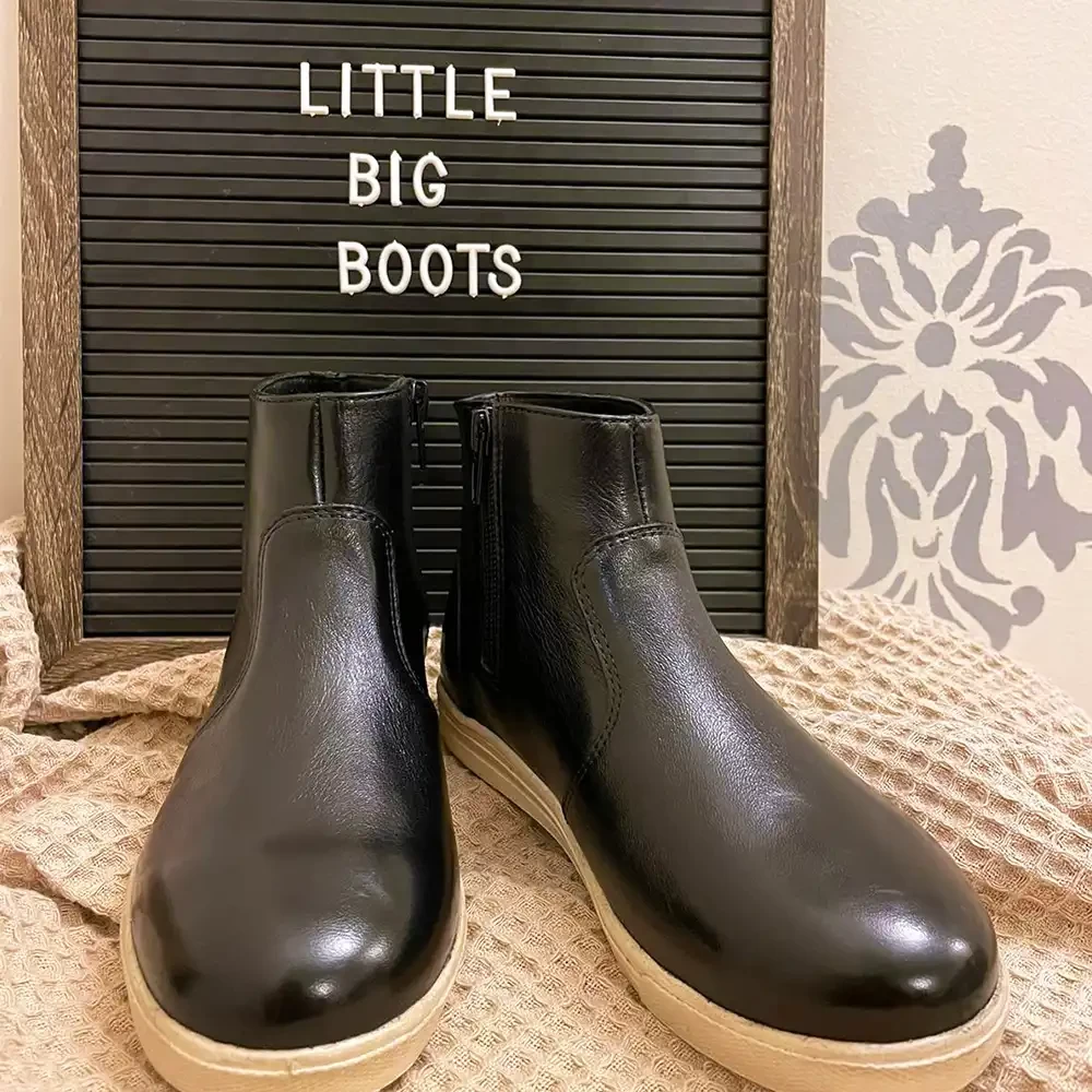  KIDS ANKLE BOOT BLACK 