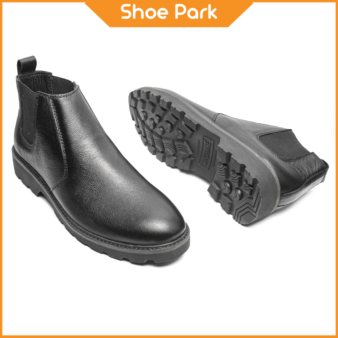  Original Leather Premium Chelchi Black Boot For Men 
